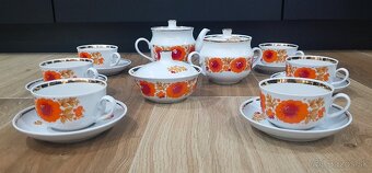 Čajová súprava - socialisticka - 2