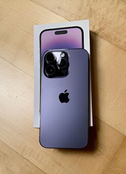 iPhone 14 Pro Purple BATERIE 100% TOP - 2