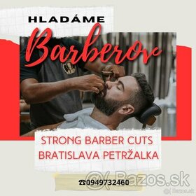 Barber barberka práca v Petržalke - 2