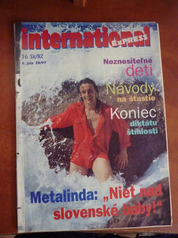 Predám časopis International - METALINDA, 1997 - 2