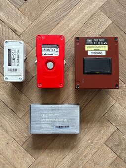 Predám efekty+power supply - 2