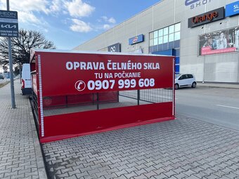 Oprava čelného skla - 2