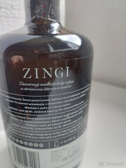 Zingi : zázvorový likér + nealkoholický nápoj / 500ml/ - 2
