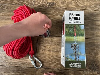 Fishing magnet s lanom - 2