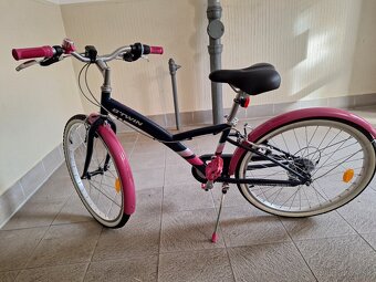 Predám detský bicykel 24kola Btwin 500ako nový - 2