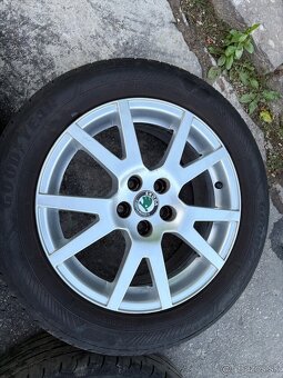 Spider 5x100 r16 letne pneu 205/55 r16 Octavia I - 2