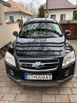 Predám 4x4 Chevrolet Captiva-jeden majiteľ-nehavarované - 2