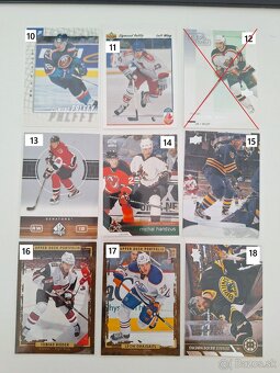 Hokejové kartičky Mix NHL + Slováci - 2