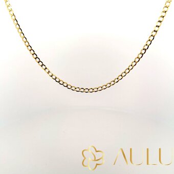 💎 AULU ClassicCuban | Pánsky náhrdelník z 14K zlata | 6,58g - 2