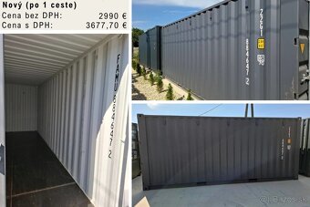 Lodný kontajner ako sklad - 20DC/6m + dovoz aj vyloženie - 2