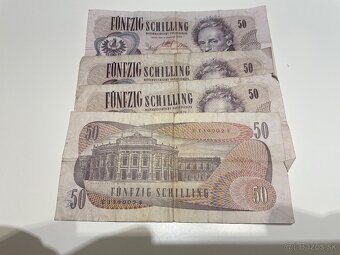 50schilingové bankovky - 2