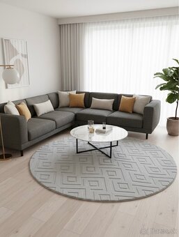 Okrúhly koberec - 2