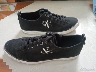 Calvin Klein a Ralph Lauren plátenné tenisky - 2