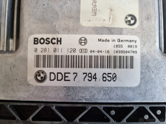 BMW Riadiaca jednotka motora + CAS modul + vnútro kľúča - 2