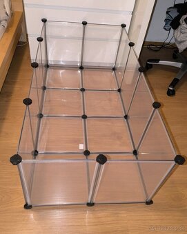 Skladacia ohradka pre zvierata 123x62x40cm - 2