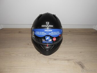 Predam krasnu novu moto prilbu znacky SHARK SPARTAN GT BLANK - 2