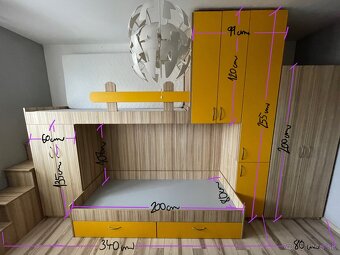 Nábytková zostava- detská izba - 2