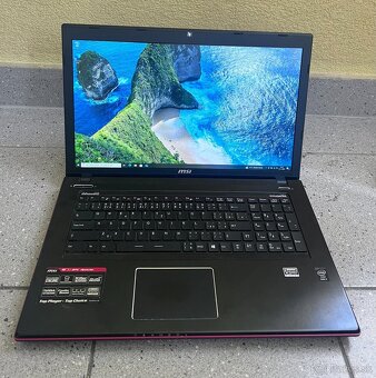 MSI herný ntbk / i7-4710HQ / 8GB RAM / 128GB + 1TB / 17.3" - 2