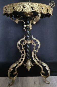 Luxusná starožitná teleskopická lampa v štýle Napoleon III. - 2