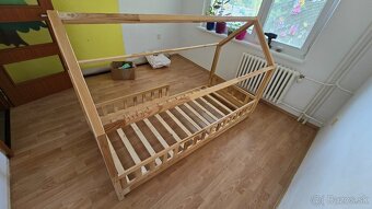 Detská domčeková postielka HAUSBETT LIT CABANE - 2