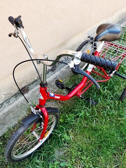 Trojkolesový bicykel trojkolka - 2