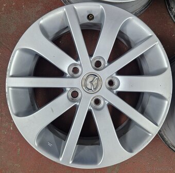 Sada zliatin. diskov originál MAZDA, 6,5Jx16 ET52.5, 5x114.3 - 2