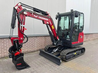 minibager Yanmar SV26 rýpadlo (3 ton) + tiltrotátor rototilt - 2