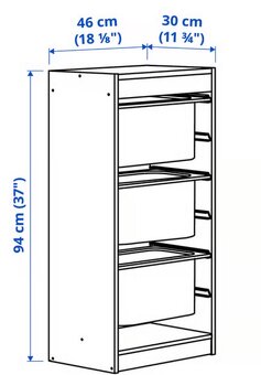 Skrinka / regal IKEA TROFAST - 2