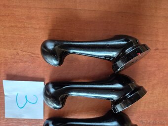 Retro bakelitové páčky - prepínače - 2