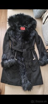 Predám damsku bundu a kabát s kožušínou - 2
