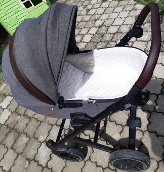 Kočík Petit and Mars Rover 2v1 Grey - 2