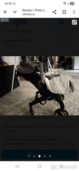 Autosedacka plus kočík doona - 2