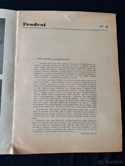 Predvoj č. 52 / 1962 – pôvodné vydanie, - 2
