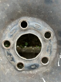 5x100 r15 plechové disky - 2