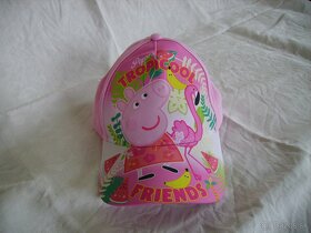 Šiltovka Peppa pig ružová - 2