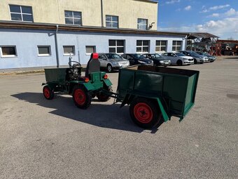 Malotraktor domácej vyrobi - 2