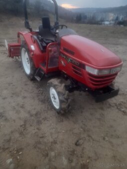 Predam malotraktor yanmar af210 4x4 s rotavatorom - 2