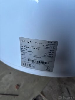 Ohrievač vody Optima gcv 100 - 2