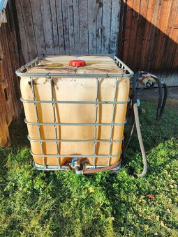 Ibc kontajner s čerpadlom na phm - 2