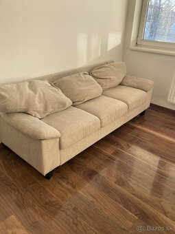 Predám Krémovú Pohovku. - 2