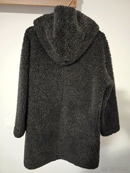 Vlnený kabát s kapucňou - 2