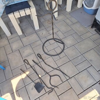 Kované sada ku krbu - 2