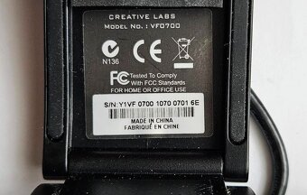 Webcam CREATIVE LABS VF0700 - 2