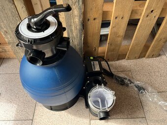 Piesková filtrácia pre bazén 4m3/h KOMPLET - 2