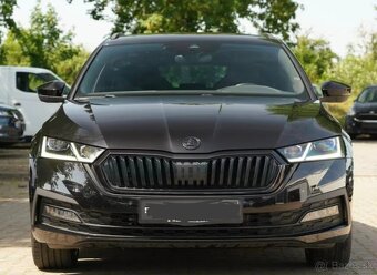 Škoda Octavia 4 RS maska chladiča čierny rám 5E4 - 2