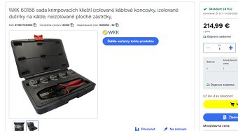 krimpovacie kliešte Wurth - 2