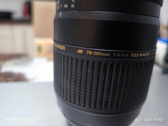 Predám objektív pre NIKON TAMRON 18-300 s makrom - 2