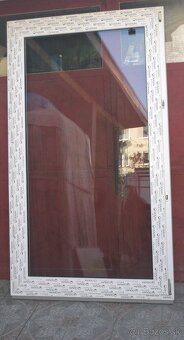 Predám balkonové dvere šírka 1220 x výška 2100 VON OTVARAT - 2