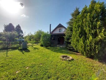 PINK Reality - Záhradka s murovanou poschodovou chatou v obc - 2