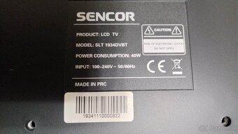LCD TV Sencor - 2